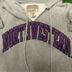 Vintage Northwestern Wildcats Hoodie Large - Steve & Barry’s